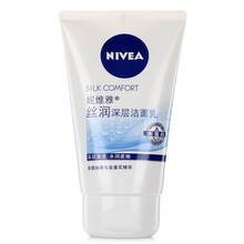 NIVE妮维雅丝润深层洁面乳100g 深层清透 水润柔嫩 含甜扁桃与金盏花精华 100ml妮维雅丝润深层洁面乳*1瓶 妮维雅