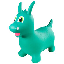 充气玩具跳跳马橡皮马PVC玩具马运动地摊 跳跳利奇(青龙)