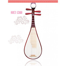 舒弗（LACHOUFFE） | 初学儿童 琵琶  乐器入门练习演奏彩绘粉色小琵琶幼儿学生 红色儿p