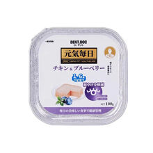 【店铺推荐】丹特医生狗狗罐头主食餐盒成犬幼犬老年狗湿粮肉罐头 鸡肉蓝莓(成犬用)100g 1罐