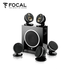 FOCAL 劲浪 PACK DOME 5.1 FLAX音响低音炮Sub Air音箱家庭影院系统环绕 法国（黑色）