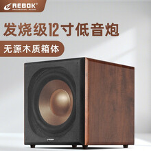 力宝克（REBOK） 5.1无线家庭影院木质音响套装KTV卡拉OK落地式家居音响超重低音大功率 12寸大功率超重低音