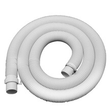 桃兴盛 配小天鹅美的三洋全自动波轮洗衣机排水管出水管洗衣机延长加长管配件30-32mm 0.8米排水管【灰色款配卡箍】