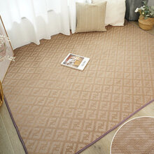 2021新款日本凉席地毯 日本藤席地毯客厅卧室阳台垫子房间床边爬行垫夏季榻榻米凉席地毯 冰藤6号 150*200cm