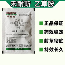禾耐斯90%乙草胺芽前封闭除草剂 大豆玉米马铃薯油菜棉花苗杂草铵 15ml