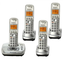 松下（Panasonic）无绳电话机子母机 家用办公无线子母电话机固话座机固定电话 4021四机【信号音质升级版】