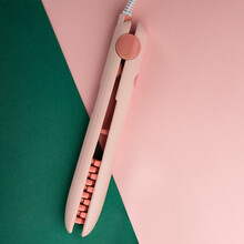 头发蓬松神器玉米须烫头顶短垫发根锡纸烫懒人卷发棒男格子夹板女 裸粉