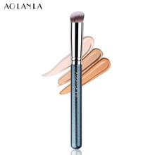 AOLANLA 圆头遮瑕刷不吃粉软毛化妆刷眼线刷化妆工具柔软魔术270S粉底刷遮暇刷