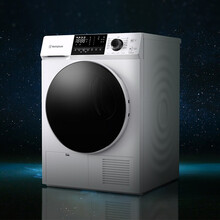 西屋 Westinghouse 10公斤滚筒式烘干机热泵式家用干衣机 低温护衣 一键除菌 深层祛屑 新品10kg热泵烘干机