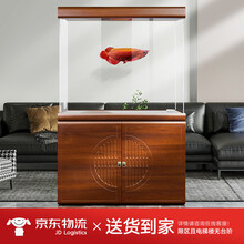 【送货到家限区】Eyckee大型缸内无管件水族箱下过滤客厅办公室中型生态鱼缸热带鱼金鱼龙鱼超白玻璃 方圆缸内无管件/长80+宽33+高139