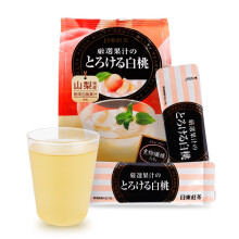 日本进口 日东红茶(ROYAL MILK TEA)皇家白桃果汁味速溶饮料独立包装10条95g