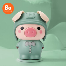 贝易猪猪开饭故事机 儿童早教启蒙学习机智能机器人 幼婴儿音乐儿歌播放器玩具男女宝宝礼物 绿款