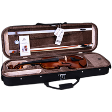 angelviolin仿古哑光手工小提琴考级初学者儿童学生成人入门乐器虎纹意大利仿古哑光风格 1/4人工虎纹小提琴