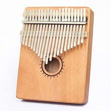 卡林巴琴拇指琴17音手指琴姆指琴指拇琴17音21音kalimba卡巴林琴 21音桃花芯小太阳
