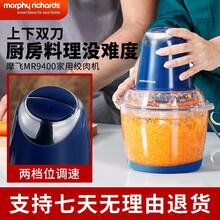 摩飞电器（MORPHY RICHARDS）绞肉机家用电动辅食料理机打蛋机倒蒜机碎肉机MR9400 标配