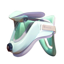 爱护佳（aiHuJia）颈椎牵引器 家用拉伸充气颈托 颈椎支撑颈部固定器 医用保护颈椎支架可调节护颈 全配款（旋钮调节牵引器+充气垫+电热敷垫）