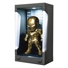 野兽王国钢铁侠手办摆件 装甲格纳库漫威男生礼物 MK17 战争机器MK2 摆件可亮灯 【MEA-022】钢铁侠马克21 现货