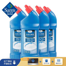 Member's Mark 除菌洁厕液 500g*4支 洁厕灵 除菌液 厕所清洁剂 除臭去味去渍