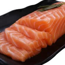 三文鱼 当日现切海鲜鲜活三文鱼刺身寿司即食海鲜 四斤装 去皮去边角420g左右