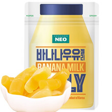 乐曦 韩国原装进口 软糖(香蕉牛奶味) Q弹柔软  50g/包 