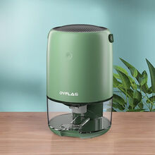 除湿机家用小型除湿器卧室静音抽湿机吸湿防潮空气干燥机神器 （墨竹绿）