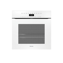 美诺（MIELE）德国原装进口嵌入式烤微波烤箱二合一 微烤一体机43升 H7440 BMX 不带把手 晶钻白