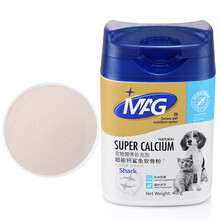 MAG超能钙鲨鱼软骨粉400g 狗狗钙片营养品宠物泰迪金毛幼犬微量元素