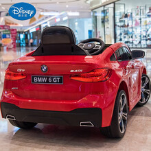 迪士尼同款宝马儿童电动车四轮摇摆双驱遥控电瓶车婴儿小孩玩具车可坐人汽车 红色【宝马授权】三机摇摆+双电瓶+2.4G遥控