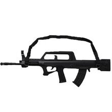 95式突击步抢玩具枪软弹橡胶训练模型可发射单连发军事表演出道具 95软弹（配有15发子弹）+背带