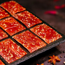 猪肉脯500g靖江猪肉干大片一斤散装蜜汁味香辣味猪肉铺肉干肉脯零食 猪肉脯 原味 250g*4 四包共两斤