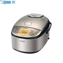 象印 Zojirushi 日本原装进口微电脑多功能电饭煲 NP-HRH10C 不锈钢棕色(4-6人份)