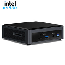 英特尔Intel寒霜峡谷NUC10i7FNH NUC10I3FNK迷你主机酷睿十代游戏办公设计电脑 寒霜峡谷 NUC10I3FNK（薄款） 官方标配准系统 不含内存和硬盘