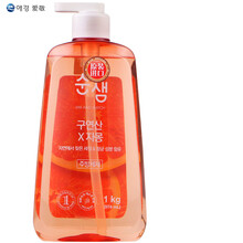 爱敬洗洁精   爱敬aekyung净泉西柚苏打果蔬餐具清洁剂1kg洗洁精