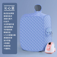 木顿 汗蒸箱家用折叠全身家庭用式产后桑拿汗蒸房浴箱发汗熏蒸机蒸汽袋 【双人款】兰色
