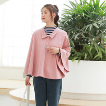 哺乳巾  夏季外出薄哺乳巾透气神器喂奶遮挡罩衣遮羞布多功能斗篷辣妈款 虾粉 均码