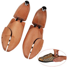 鞋撑防变形 锦荣荷木整楦 实木鞋楦鞋撑子撑鞋器 定型鞋子防变形一双 43/44码