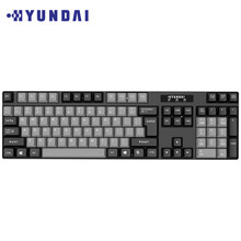 现代（HYUNDAI）NK3000C 键盘 无线充电键盘 笔记本键盘 电脑键盘 外接单键盘 黑灰