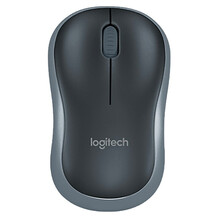 罗技（Logitech）B175 企业版 鼠标 无线鼠标 办公鼠标 对称鼠标 黑色 带无线2.4G接收器