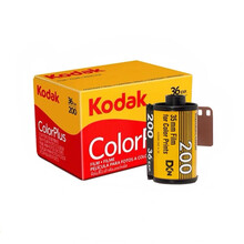 拍立得相机学生款 傻瓜相机直接出照片拍立得大尺寸相机学生款可打印便宜自带美颜3 柯达彩色胶卷能拍36张 官方标配