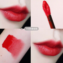美宝莲接吻棒不沾杯唇釉雾感哑光口红 118#熟番茄色