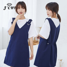 JCHI品牌防辐射服孕妇装春秋外穿怀孕期衣服女上班族大码电脑防射服 藏青色 M