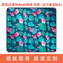 电竞游戏鼠标垫超大号加厚FPS适用Xtrfy灰狗csgo吃鸡nip定制CF 热带【联名款】 450x400mm  6mm