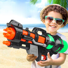 泰芬乐 宝宝玩具超大水枪戏水玩具沙滩儿童仿真抽拉式大号高压呲水枪户外男孩洗澡大容量喷水枪儿童礼物
