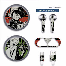 巨力仕 贴纸适用于华为Freebuds4耳机贴纸个性简约卡通潮牌真无线降噪蓝牙耳机保护贴膜 HC-028-ALL