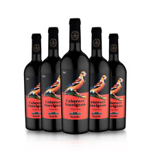 超市	米茨 摩尔多瓦原瓶原装进口精品红酒 百色丽赤霞珠干红葡萄酒750ml 6瓶装