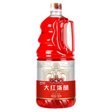广味源大红浙醋红醋红醋汁泡萝卜吞水饺大闸蟹虾醋泡菜瓶装630ml 广味源大红浙醋1.9L*1瓶