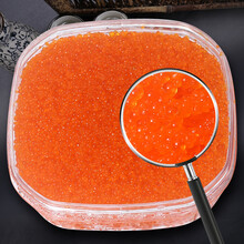 鱼子鱼籽酱生鲜即食400g寿司材料食材多春鱼籽调味飞鱼籽鱼籽酱 400g一盒