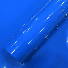 汽车改色膜全车亮光内饰贴膜划痕遮挡贴黑白红银摩托改色贴膜改装 蓝色【亮光】 1.5米*1米长