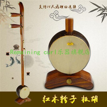 板胡 红木胡板演乐级 中音高音板胡 豫剧秦腔板胡 奏器配件 红木板胡 秦腔+金粉P803