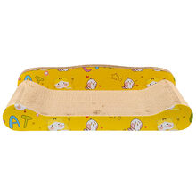 特大号猫抓板磨爪器瓦楞纸猫爪板猫窝猫抓板不掉屑猫玩具猫咪用品 小号猫抓板(沙发型)